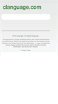 Mobile Screenshot of clanguage.com